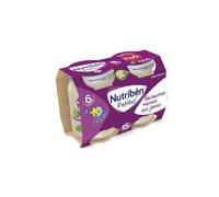 Nutriben Potito Cena Bipack Piselli Teneri Con Prosciutto 2x190g - Alimento per bambini