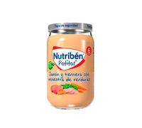 Nutribén Potito Prosciutto e Manzo con Verdure 235 g - Omogeneizzato