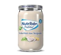 Nutriben Potito Vegetale con Sogliola 235 g - Omogeneizzato
