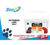 NUTRIBIRD LORI KG.3 + TRASPORTO GRATIS