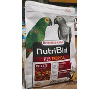 NUTRIBIRD P15 3kg estrusi x grandi pappagalli CENERINI,ARA, AMAZZONE CACATUA