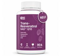 NUTRIBRAIN Trans-Resveratrolo, NAD⁺, Coenzima Q10 Capsula 90 St