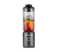 Nutribullet Flex 590ml - Frullatore Portatile mini per Smoothie con Manico e Tappo a Beccuccio, Tritatutto Multifunzione, Tritaghiaccio, USB-C, Bicchiere BPA-Free, Facile da Pulire, Grigio (NBP013GM)
