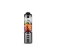 Nutribullet Flex NBP013GM Frullatore Portatile con Coperchio, Lame Rimovibili, Ricarica USB-C, Trita Ghiaccio e Frutta Congelata, bicchiere Senza BPA, Capacità 590ml, Grigio