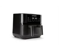 Nutribullet - Friggitrice ad Aria a Doppio Cassetto | 2850W | 2 Cestelli da 4L | 8 Modalita di Cottura | Nera