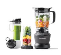 Nutribullet Frullatore freddo e caldo Combo grigio carbone - Include potente base da 1200 W, 3 tazze in diverse dimensioni, 2 coperchi pieghevoli per On The Go e 1,8 l, frullatore per frullati e
