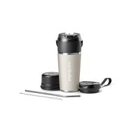nutribullet Frullatore portatile Flip con tazza isolata, lino opaco, NBPB50350LIN