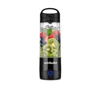 nutribullet Frullatore portatile in nero - Potente lama di estrazione, tazza da 475 ml, coperchio da asporto, cavo di ricarica USB-C e guida utente - Offre oltre 15 cicli di miscelazione - Frullati