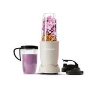 nutribullet Frullatore serie 900 in sabbia opaca - Potente estrattore da 25.000 giri/min per miscelare frutta congelata, noci e ghiaccio per frullati e succhi - Il kit da 11 pezzi include tazze,