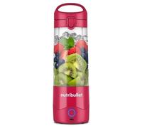Nutribullet Leggero Frullatore Portatile, 475ml BPA Free Tritan, Mini Frullatore, Lama a 4 Punte Acciaio Inox, Frullatore Multifunzione, Caricatore USB-C, Oltre 15 Cicli Frullatura, NBP003MA, Magenta