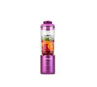 Nutribullet Flex NBP013VT Frullatore Portatile con Coperchio, Lame Rimovibili, Ricarica USB-C, Trita Ghiaccio e Frutta Congelata, bicchiere Senza BPA, Capacità 590ml, Viola