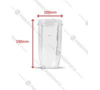 NutriBullet tazza colossal 900ml 190mm ORIGINALE frullatore PRO NB505 NB606 NB90