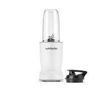 Nutribullet Turbo 1000W - Frullatore Potente Compatto, Smoothie Maker, Personal Blender con Auto-Cycle 45 Secondi, Lama Rapid Extractor, per Frullati, Frutta Congelata e Secca, Bianco (NBT1004MW)