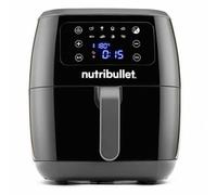 nutribullet XXL Digital air fryer, Friggitrice senza Olio, friggitrice ad aria calda, touchscreen, Potenza 1800W, capacità 7l e 8 modalità di cottura, Nera, NBA071B