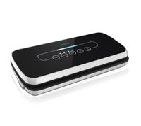 NutriChef Macchina sottovuoto per alimenti, Sous Vide - Vacuum Sealer - Set di sigillatrice per pellicole, con sigillatrice per vino, tubo di aspirazione dell'aria, 5 sacchetti sottovuoto