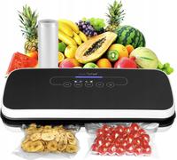 NutriChef Macchina Sottovuoto Alimenti, Sigillatrice Automatica per Cibi Secchi e Umidi, Design Compatto, Indicatori LED, Testata in Laboratorio, con Kit di Accessori e Sacchetti Inclusi