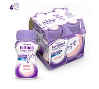 Nutricia Fortimel Compact Protein, Gusto Fragola, Ipercalorico e Iperproteico, 4x125ml