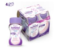 Nutricia Fortimel Compact Protein Sensations, Gusto Frutti Rossi Rinfrescanti, Ipercalorico e Iperproteico, 4x125ml