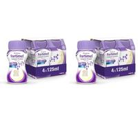 NUTRICIA FORTIMEL COMPACT PROTEIN - Supplemento Ipercalorico e Iperproteico Altamente Palatabile e Compatto, utile in caso di Malnutrizione, Alimento a Fini Medici Speciali, Gusto Vaniglia - 4 x 125ml