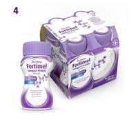 Nutricia Fortimel Compact Protein Supplemento Nutrizionale Iperproteico Ipercalorico Gusto Neutro, 4x125ml