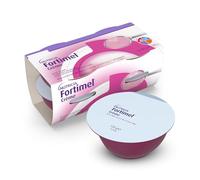 NUTRICIA FORTIMEL CREME - Supplemento Nutrizionale per la Gestione Dietetica della Malnutrizione, Cremoso, adatto per problemi di Deglutizione, Alimento a Fini Medici Speciali, Frutti di Bosco-4x125ml