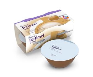 NUTRICIA FORTIMEL CREME - Supplemento Nutrizionale per la Gestione Dietetica della Malnutrizione, Cremoso, adatto per problemi di Deglutizione, Alimento a Fini Medici Speciali, Caffè - 4x125ml