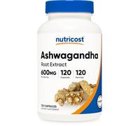 Nutricost Ashwagandha 600 mg, 120 capsule