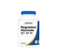 Nutricost - Glicinato di Magnesio 210 mg (360 Capsule)