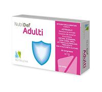 Nutridef Adulti - Aiuto Naturale per Aumentare le Difese in Autunno e Inverno - Supporto durante il Cambio di Stagione - Con Beta Glucano, Astragalo, Shiitake, Rosa Canina - 20 Compresse, Nutrileya