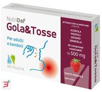 NUTRILEYA Nutridef Gola e Tosse, 20 compresse