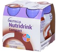 nutridrink Compact Integratore Gusto Cioccolato 4x125 ml