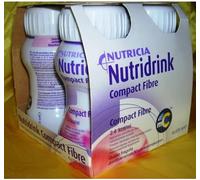 Nutridrink NUTRIDRINK COMPACT FIBRE FRAGOLA 125 ML 4 PEZZI