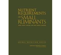 Nutrient Requirements of Small Ruminants (Tascabile)