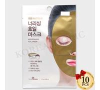 Nutriente Foil Mask Gold 27 ml x 10EA Maschera Anti-Aging Cosmetici Coreani N...