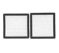 Nutriess 2 pezzi Filtro raccoglipolvere per unghie Schermo di ricambio ad alta efficienza Telaio robusto Accessorio per macchina per aspirapolvere per unghie per la cura