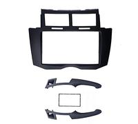 Nutriess 2Din Car Stareo Radio Fia DVD Pannello di navigazione Audio Frame adatto per/Vitz/Platz 2005 2011