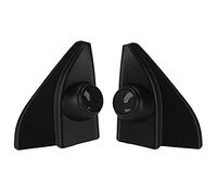 Nutriess 2pcs Auto Tweeeter Speaker Cover Taschet Black Plug and Play Sostitucement for Fortuner 2016