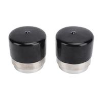 NutriEss 2pcs Boat Wheel Custing Protector con reggiseno protettivo 1,781 pollici di diametro Auto Controllo inossidabile in acciaio inossidabile