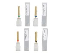 Nutriess 4 Pezzi di Punte per Trapano per Unghie in Acciaio Inossidabile Set Testa di Smerigliatura Elettrica Strumenti per Nail Art di Lunga Durata per la Rimozione del Gel