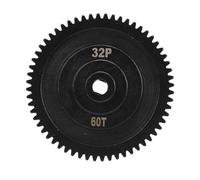 NutriEss Acciaio Inossidabile RC Spur Gear 60T 32p Parte di aggiornamento ad Alte Prestazioni per SCX10 PRO 1/10 Auto RC Resistente Resistente alla Resistenza Leggera