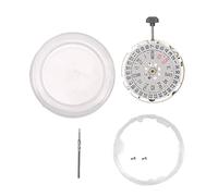 NutriEss Automatic Watch Movement Professional Alloy Dual Calendar Quartz Movement 1 Piece for Watch Repair Parts and Precision Timekeeping