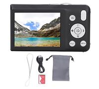 NutriEss Digital Camera HD 68MP 2.7in Schermo 16x Zoom Timer Shoot Filtro di bellezza Registrazione Video Compact Design per (Nero)