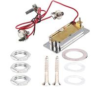Nutriess Electric Guitar Double Coil Pickup Harness 1V1T Control Volume Tone Pots Prewired Accessory for Enhanced Sound Quality and Performance