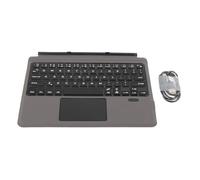 NutriEss Keyboard BT5.0 Ultra Slim Touchpad PU Pelle Controllo facile Risposta rapida Retroilluminazione colorata Batteria da 450 mAh Go 1 2 3 Utilizzo del tablet (Avec rétroloré (batterie 450mAh))