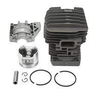NutriEss Kit pistone cilindri 46 mm Sostituzione di Forte a Basso Rumore per MS390 MS290 MS310 029 039 Materiale in Alluminio per Fusione Durevole