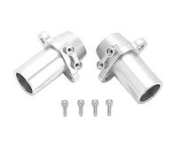 NutriEss Manicotto per Manicotto in Lega di Alluminio in Lega di Alluminio per Manicotto in Alluminio assiale per assale per assiale per assiale per assiale RBX10 1/10 (Argento)
