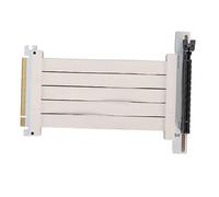 NutriEss PCIE 4.0 x16 Cavo di riser 90 gradi Alta velocità Montaggio verticale GPU Cavo di estensione per il PC di gioco Build Mortal del materiale ABS 15 cm Lunghezza