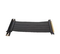 NutriEss PCIE 4.0 X16 Cavo di riser Extender flessibile ad alta velocità ESTENSIONE GPU 90 gradi ESTENSIONE GPU 20 cm RTX 4090 Cavo di estensione della scheda grafica bianca (60 cm)