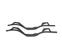 NutriEss Piastra Laterale con Telaio in Fibra di Carbonio rc con Telaio a Bassa Piastra di gravità per Il Design di Upgrade per Auto Modello SCX10 PRO 2PCS