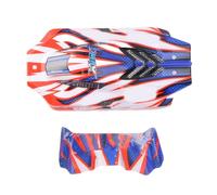 NutriEss RC Cody Body Shell Plastica Durevole Leggeraggio Parte di sostituzione facile da installare per WLTOYS 124008 1/12 Moo di auto RC RC
